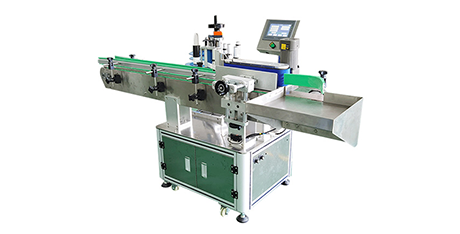 Automatic roller round bottle labeling machine for mineral water bottles