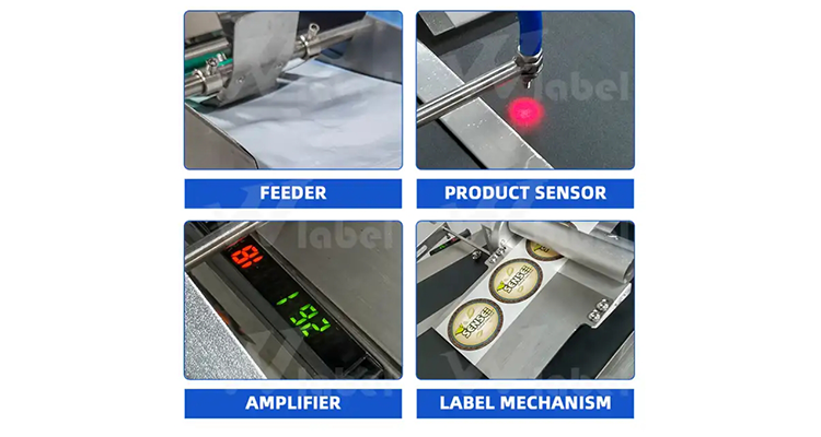 Fully Automatic Feeder Flat Labeling Machine With Printer